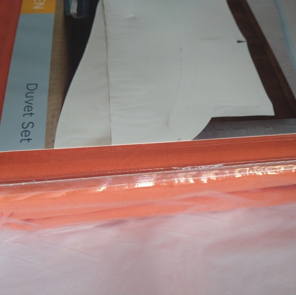 Truly Soft Everyday 3-Piece Full/Queen Duvet Cover Set in Orange - Picture 6 of 6